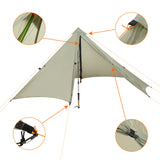 20D Multifunctional Ultralight Tent /Sun Shelter Camping Tent Outdoor Hiking Backpacking Hunting Tent/ Sunshade pole/Inner tent