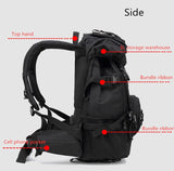 Prepper 3 days Recon Backpack Outdoors Military Tactics Water Repellent Wear Resistant High Capacity backapck Hiking Camping Hunting