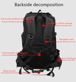 Prepper 3 days Recon Backpack Outdoors Military Tactics Water Repellent Wear Resistant High Capacity backapck Hiking Camping Hunting