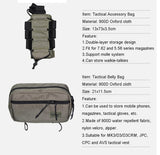 4th Gen Lightweight Tactical Vest Chest Hanging With Molle System and Detachable Accessory Bag