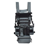 4th Gen Lightweight Tactical Vest Chest Hanging With Molle System and Detachable Accessory Bag