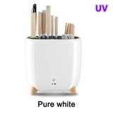 UV Sterilization Knife Holder Tableware Disinfecting Rack Water Vapor Evaporation Removable Kitchen Sterilizer Organization