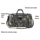 50L Or 60L Large Capacity Waterproof Gym bag Men Sports Travel Bags Military Tactical Duffle Luggage Outdoor FitnessTraining Bag