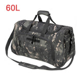 50L Or 60L Large Capacity Waterproof Gym bag Men Sports Travel Bags Military Tactical Duffle Luggage Outdoor FitnessTraining Bag