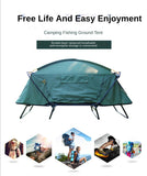 New Design! High Quality Outdoor Off The Ground Tent Thickened Oxford Cloth Warmth Outdoor Double-layer Rainstorm-proof Camping Fishing Tent