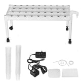 54 Holes Hydroponic Piping Site Grow Kit Deep Water Culture Planting Box Gardening System Nursery Pot Hydroponic Rack