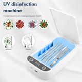 UV Light Sterlizer Phone Mask Nail Tool Sterilize Machine Sanitizer Sterilizing Cleaner Box USB Lamp Sanitizer Disinfection Case