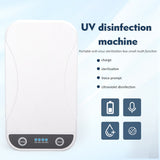 UV Light Sterlizer Phone Mask Nail Tool Sterilize Machine Sanitizer Sterilizing Cleaner Box USB Lamp Sanitizer Disinfection Case