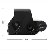 Scope Tactical Mini Holographic Weapon Sight Reflex Sight Red Dot Scope Gun Rifle Hunting Shooting Spotting 553 Model Outdoors