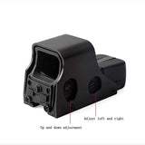 Reflex Sight Scope Tactical Holographic Red Green Dot Sight Light Adjustable Brightness Gun Rifle Shooting Spotting 551 Model