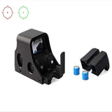 Reflex Sight Scope Tactical Holographic Red Green Dot Sight Light Adjustable Brightness Gun Rifle Shooting Spotting 551 Model