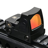 Metal RMR Red Dot Sight Scope Collimator Reflex Sight Scope Fit 20mm Rail for Outdoors Hunting Mini Holographic Sight