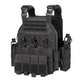 Top Quality QAD Laser-cut Tactical Vest Plate Carrier Training Adjustable Hunting Vest 1000D Nylon Outdoor Modular  Combat Accessories