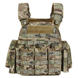 Luxury Plate Carrier Military Training Tactical Vest Removable Molle Body Armor Adjustable Hunting Vest Combat Accessories