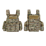 Luxury Plate Carrier Military Training Tactical Vest Removable Molle Body Armor Adjustable Hunting Vest Combat Accessories