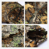 Hunting Clothes 3D Maple Leaf Bionic Ghillie Suit Men&#39;s Jacket Pants Hunter Yowie Sniper Camouflage Suit Outdoor Camo Clothing