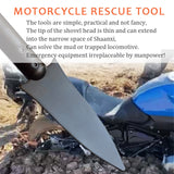 New 2022! Motorcycle Rescue Tool Survival Shovel Multi Tool Hammer Hatchet Motorcycle Tools Mushroom Digging Spade Camping Equipment