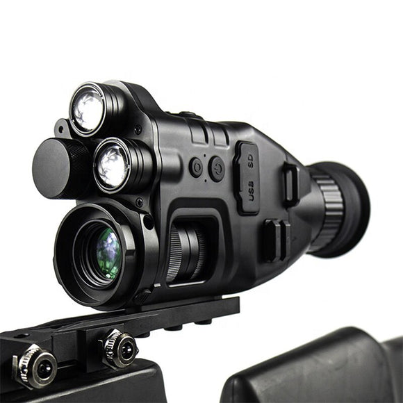 New!Top Quality! 24X Multifunction Double IR Digital Camera Sight Hide Crosshair Reticle Hunting Rangefinder Optional Night Vision Riflescope