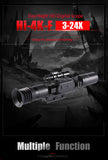 IR 4K Digital Night Vision Compact Hunting Scope Tactical Rifle Scope Etched Reticle Wide Lens Optical Sights Outdoor Hunting