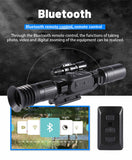 IR 4K Digital Night Vision Compact Hunting Scope Tactical Rifle Scope Etched Reticle Wide Lens Optical Sights Outdoor Hunting