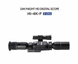 IR 4K Digital Night Vision Compact Hunting Scope Tactical Rifle Scope Etched Reticle Wide Lens Optical Sights Outdoor Hunting