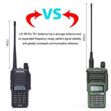 2PCS Walkie Talkies Waterproof Baofeng UV-9R PLUS 10W Portable CB Ham Radio Transceiver VHF UHF  2 Way Radio uv9r plus Hunt 10KM