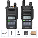 2PCS Walkie Talkies Waterproof Baofeng UV-9R PLUS 10W Portable CB Ham Radio Transceiver VHF UHF  2 Way Radio uv9r plus Hunt 10KM