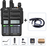 2PCS Walkie Talkies Waterproof Baofeng UV-9R PLUS 10W Portable CB Ham Radio Transceiver VHF UHF  2 Way Radio uv9r plus Hunt 10KM