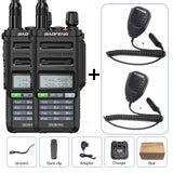 2PCS Walkie Talkies Waterproof Baofeng UV-9R PLUS 10W Portable CB Ham Radio Transceiver VHF UHF  2 Way Radio uv9r plus Hunt 10KM