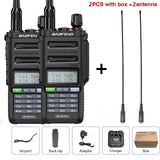 2PCS Walkie Talkies Waterproof Baofeng UV-9R PLUS 10W Portable CB Ham Radio Transceiver VHF UHF  2 Way Radio uv9r plus Hunt 10KM