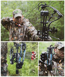 Archery Daibow Vigor High Speed Hunting Compound Bow Package USA Gordon Composites Limb BCY String