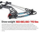 Archery Daibow Vigor High Speed Hunting Compound Bow Package USA Gordon Composites Limb BCY String