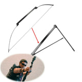 30/35/40lbs Folding Bow Aluminum alloy Portable Hunting longbow for Bow and arrows for adults Archery Shooting