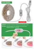 Full Spectrum Grow Light 5V USB LED Strip 0.5m 1m 2m Hand Sweep Sensor / Touch Switch Growing LED Tape Light.