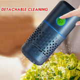 New Design! Portable Wirelss Fruit Vegetable Washing 4400mAh Disinfection Cleaner Remove Pesticide Dirt Sterilization Food Purifier