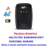 Siempreloca MF906 Unlocked 3G 4G Wifi Router Mini 150Mbps Mifi Mobile Hotspot Car Usb Portable Modem 4g LTE Router 4G SIM Card