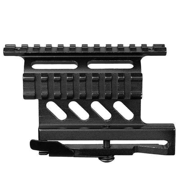 Tactical Picatinny Weaver AK Serie Side Mount Rail Quick QD 20mm picatinny Detach Double Side AK Scope Sight Mount Bracket Hunting