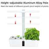 3rd Gen Upgraded Hydroponics Growing System Automatic Indoor Herb Garden Starter Kit With LED Grow Light Smart Garden Planter For Home Kitchen