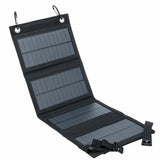 5V 80W Camo Foldable USB Solar Panel Outdoor Folding Waterproof Solar Panels Charger Mobile Power Bank Camping Hiking Phone Charger