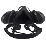 Tactical Respirator Mask Half Face Protective Gas Mask Adjustable Strap for Military Paintball Airsoft Hunting CS Shooting Mask