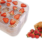 Professional High Quality Food Dehydrator Machine  Electric Multi-Tier Food Preserver for Meat or Beef Fruit Vegetable Dryer  12.6 x 9.8 x 7.9