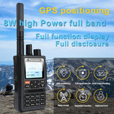 GPS Walkie Talkie UV8F Transciver Fast Scan frquency and pairing ham radio amateur Radio station