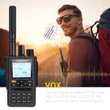 GPS Walkie Talkie UV8F Transciver Fast Scan frquency and pairing ham radio amateur Radio station