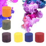 12pcs SOS Colorful Smoke Pills Combustion Smog Cake Effect Smoke Bomb Pills Portable Supplies