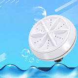 Upgraded 2022 Mini Portable Ultrasonic Folding Washing Machine Turbo USB Drive to Remove Dirt Washing Machine Laundry Cleaning