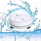 Upgraded 2022 Mini Portable Ultrasonic Folding Washing Machine Turbo USB Drive to Remove Dirt Washing Machine Laundry Cleaning