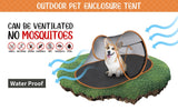 Ultra Light Pet Soft Dog Cat Outdoor Enclosure Portable Cage Play Net Folding Tent For Cats Puppy Net Tents Dogs House Bed With Carry Bag