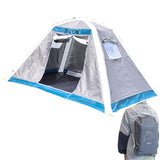 2022 New! Innovative Inflatable Tent 2-3 Persons Camping Tents Pop-up Backpacking Outdoor Mosquito Net Wigwam Protection Tent Sun Shade Awning