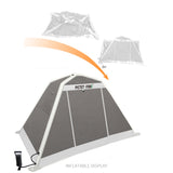 2022 New! Innovative Inflatable Tent 2-3 Persons Camping Tents Pop-up Backpacking Outdoor Mosquito Net Wigwam Protection Tent Sun Shade Awning