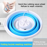 2022 New! 5L Mini Ultrasonic Turbo Washing Machine Portable USB Powered Removes Dirt Washer Clothing Cleaning Washing Machine For Travel Camping Hunting Hiking